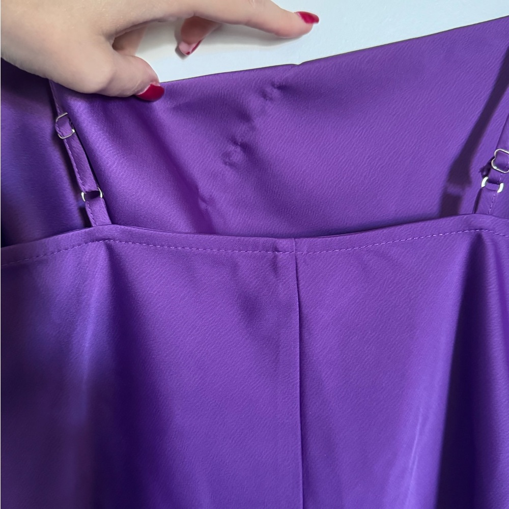 Elegant Purple Women's Camisole Top - Picture 6 of 7